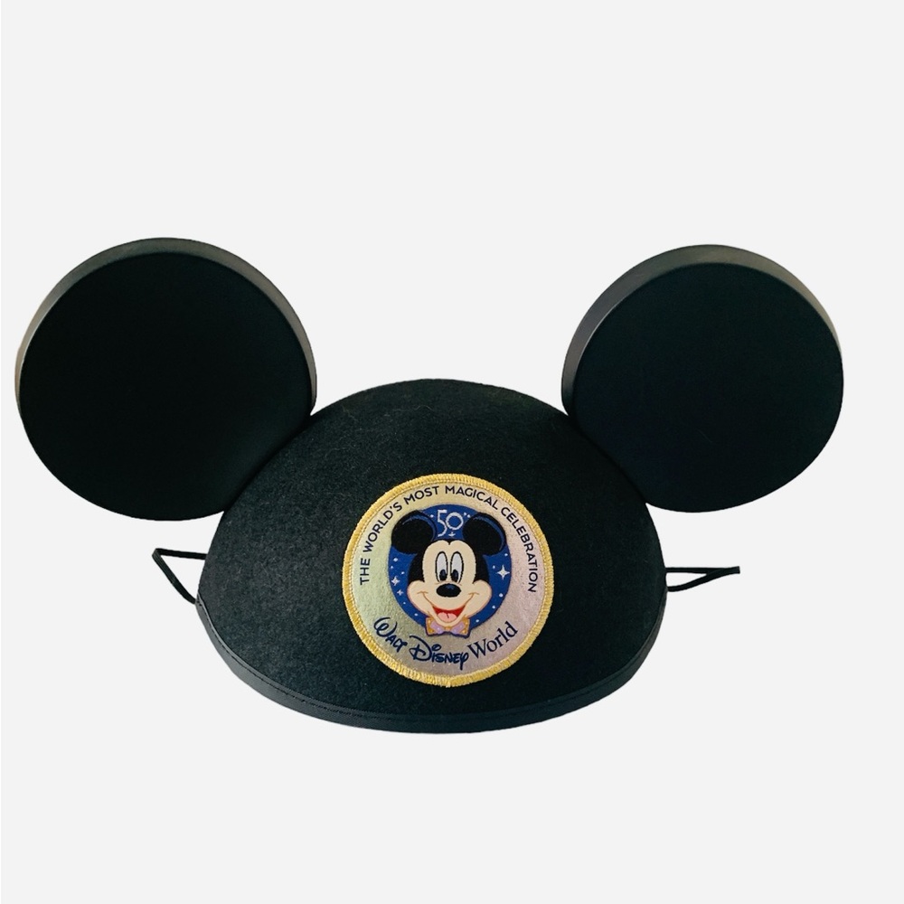 Disney 50th Anniversary Mickey Ear Hat Adult Size